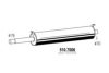 IVECO 4502458 Middle-/End Silencer